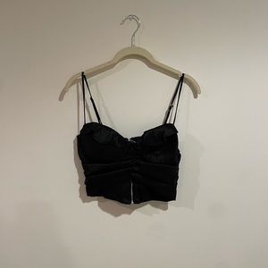 Oh Polly Black Corset Top